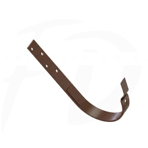 Hak dokrokwiowy BB stalowy 125x300 firmy KROP kolor czekoladowy brąz